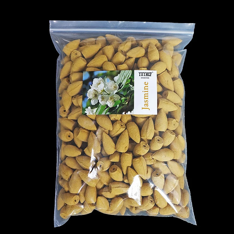 Backflow Incense Cones – Natural Sandalwood & Lavender 60pcs