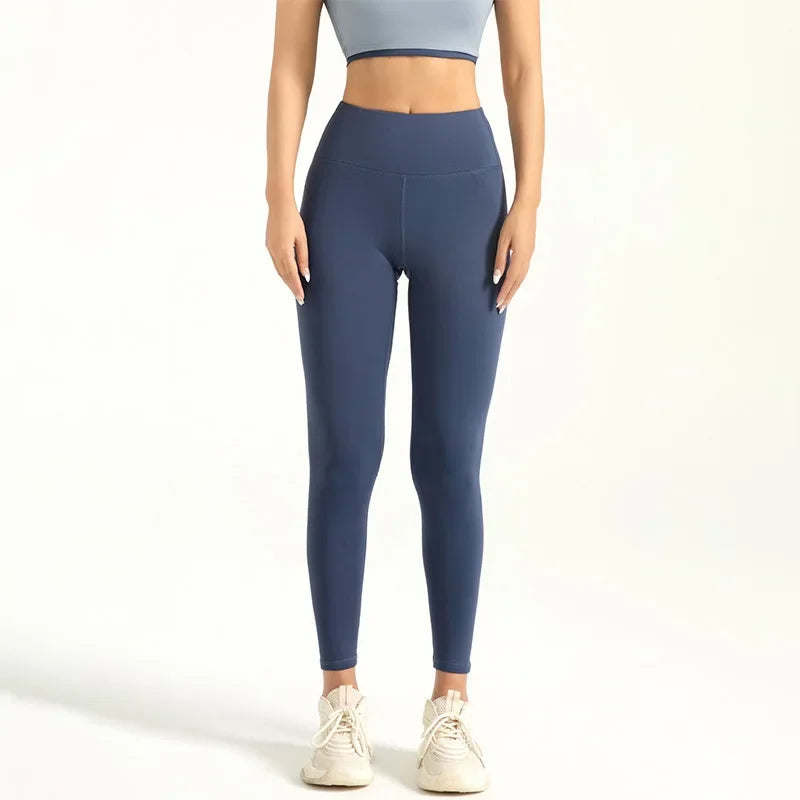 Women’s Y2K High-Waist Seamless Gym Leggings – Booty Lifting