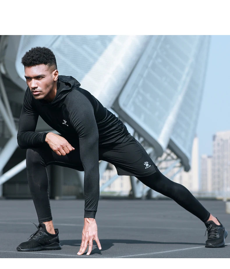 Men’s Long-Sleeve Compression Running & Fitness Shirt