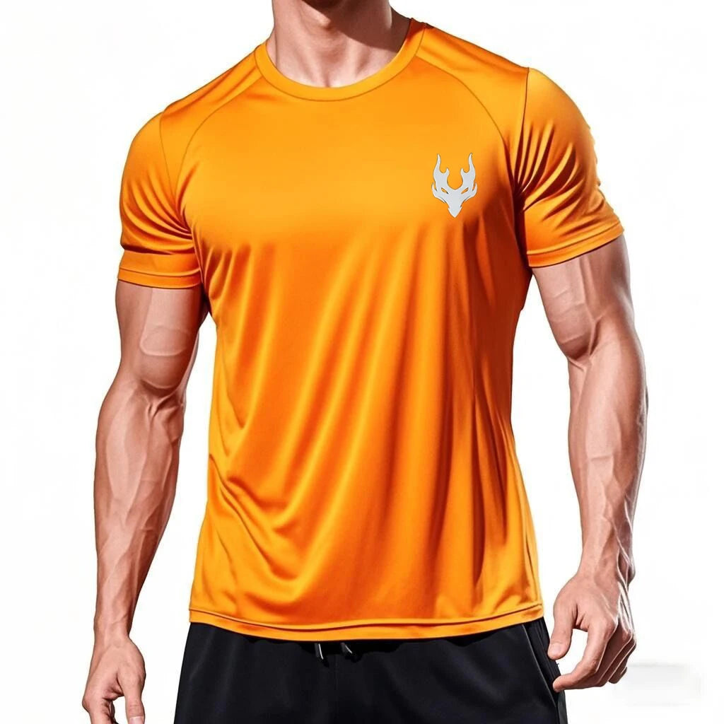 Men’s Quick-Dry Running & Gym T-Shirt – Summer Sport Tee