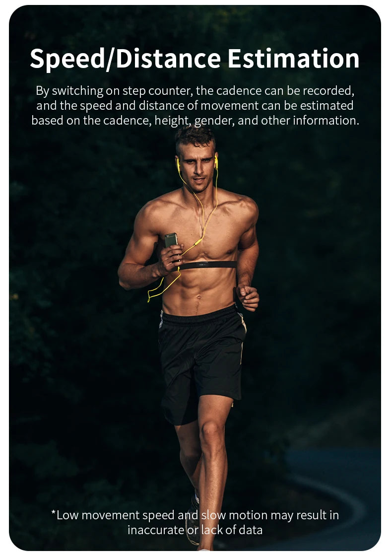 X2 Pro Heart Rate Monitor – Rechargeable Fitness Tracker