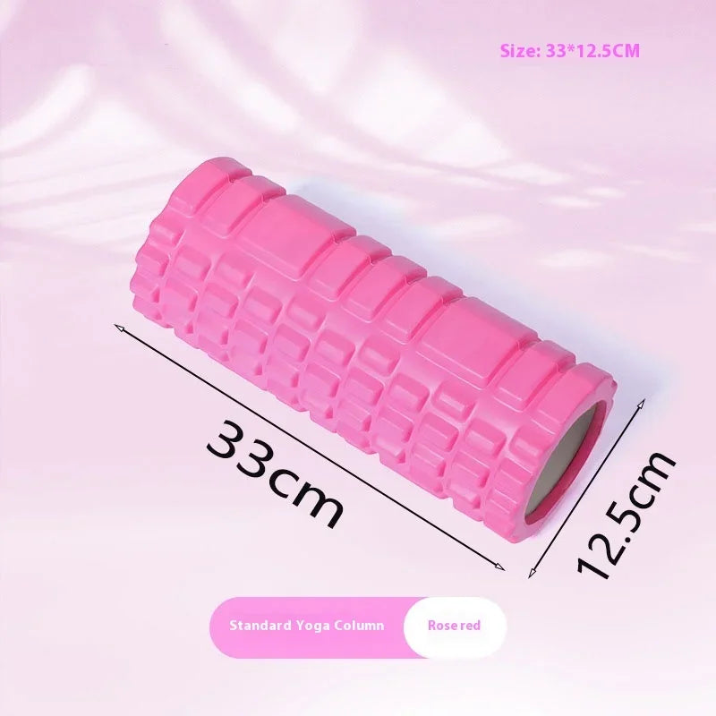 Yoga Foam Roller – Fitness & Muscle Massage Wheel