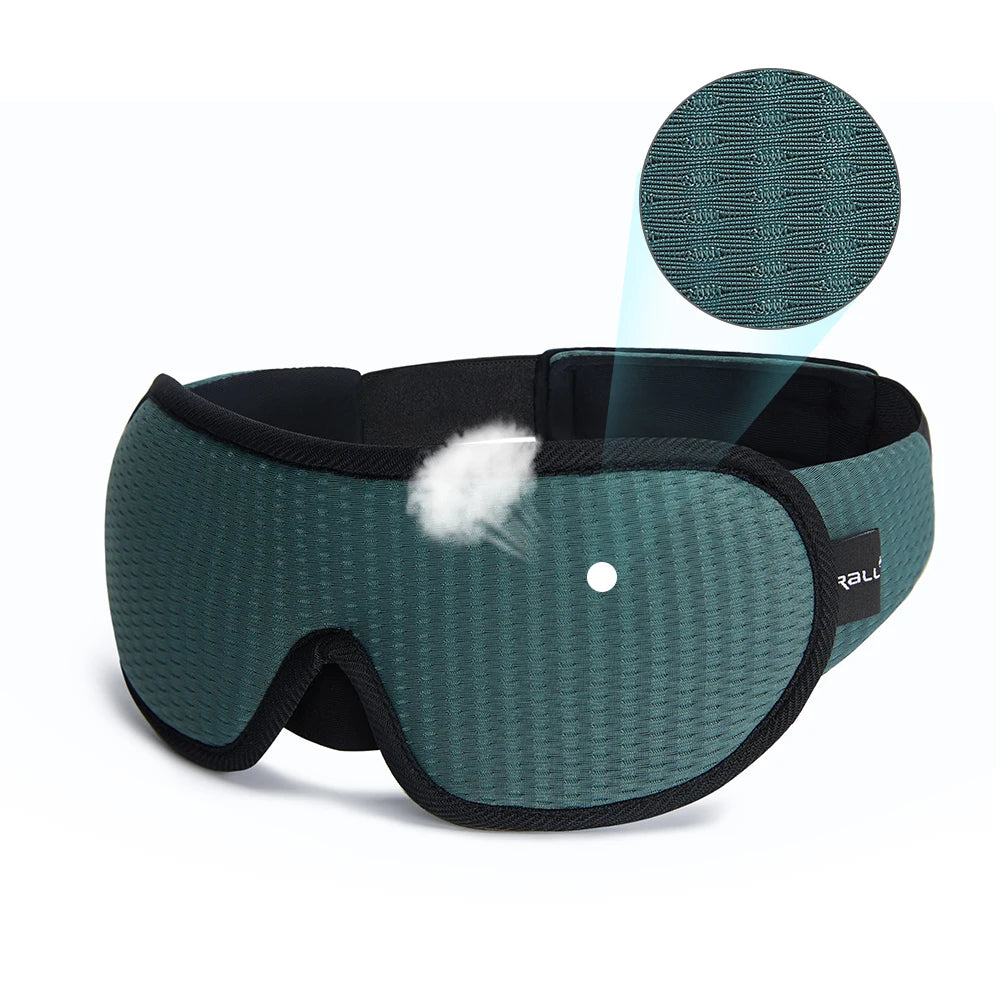 3D Sleep Mask – Soft Padded Eye Shade Blindfold