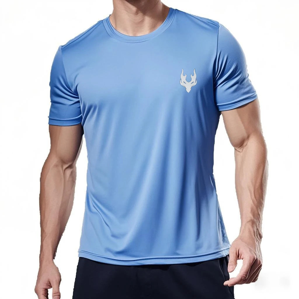 Men’s Quick-Dry Running & Gym T-Shirt – Summer Sport Tee