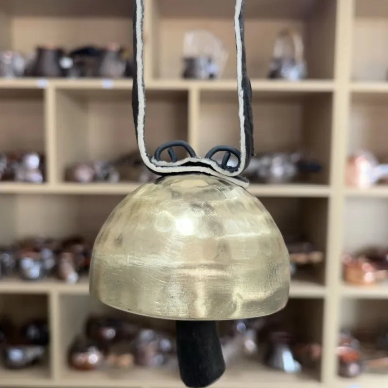 Copper Bell Meditation Chime – Handmade Yoga Wind Bell