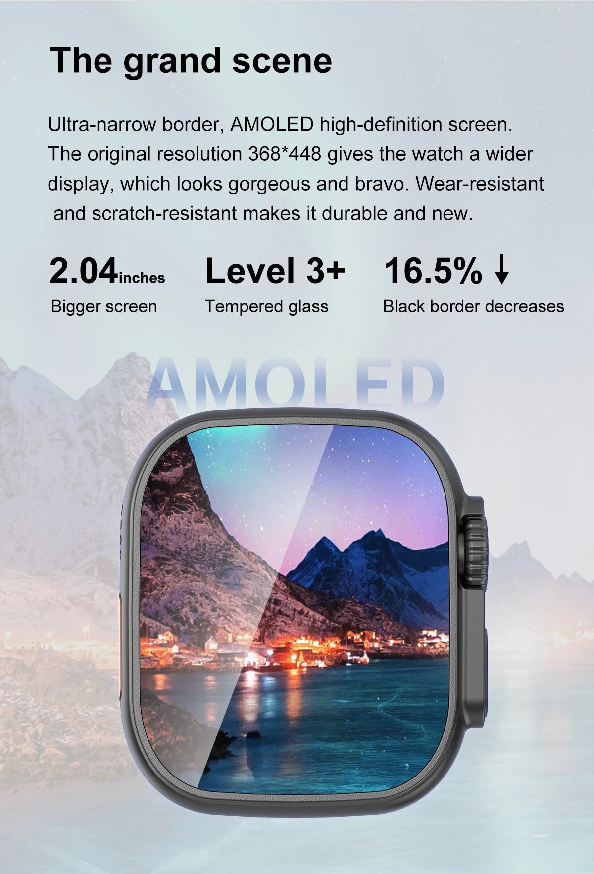 DT Ultra 3 Smartwatch – AMOLED, AI ChatGPT, Sport & Multimedia