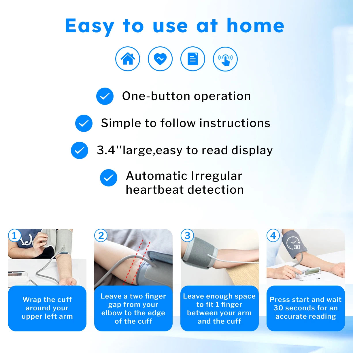 2005 Digital Blood Pressure Monitor – Automatic Upper Arm Tensiometer