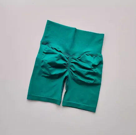 Women’s High-Waist Yoga & Fitness Shorts – Hip Push-Up Design