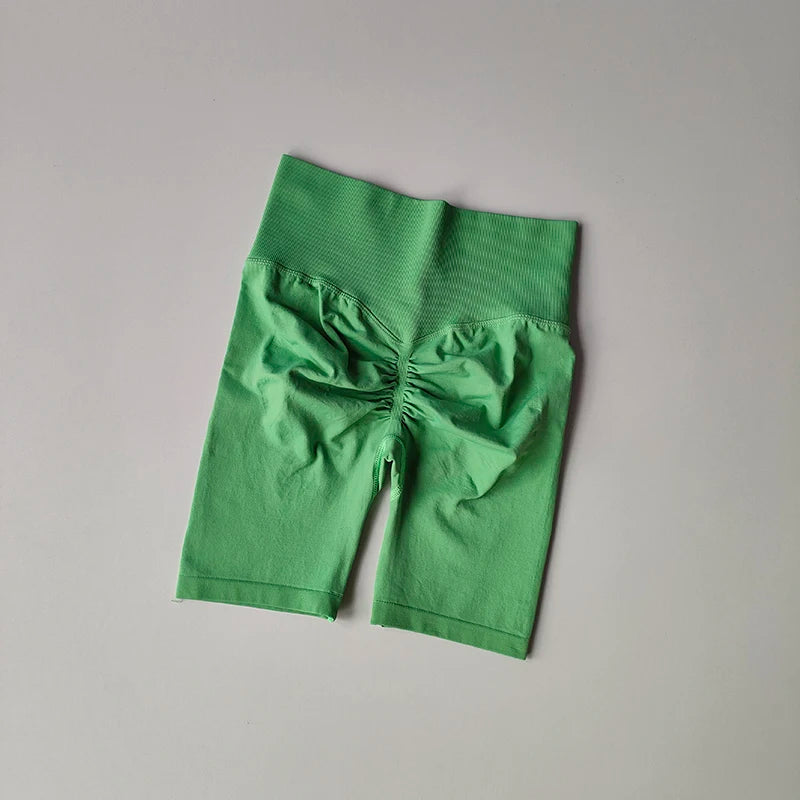 Women’s High-Waist Yoga & Fitness Shorts – Hip Push-Up Design