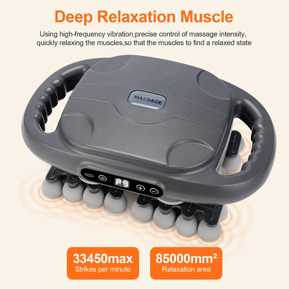 42-Head Fascia Gun – High-Frequency Muscle Massager