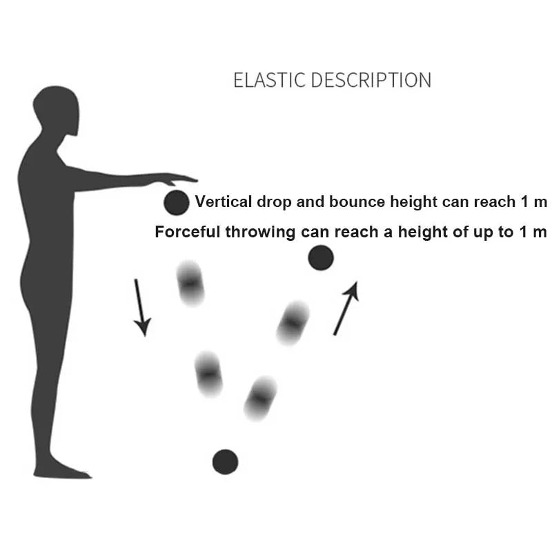 Rubber Fascia Massage Ball – Portable Muscle Relaxation Tool