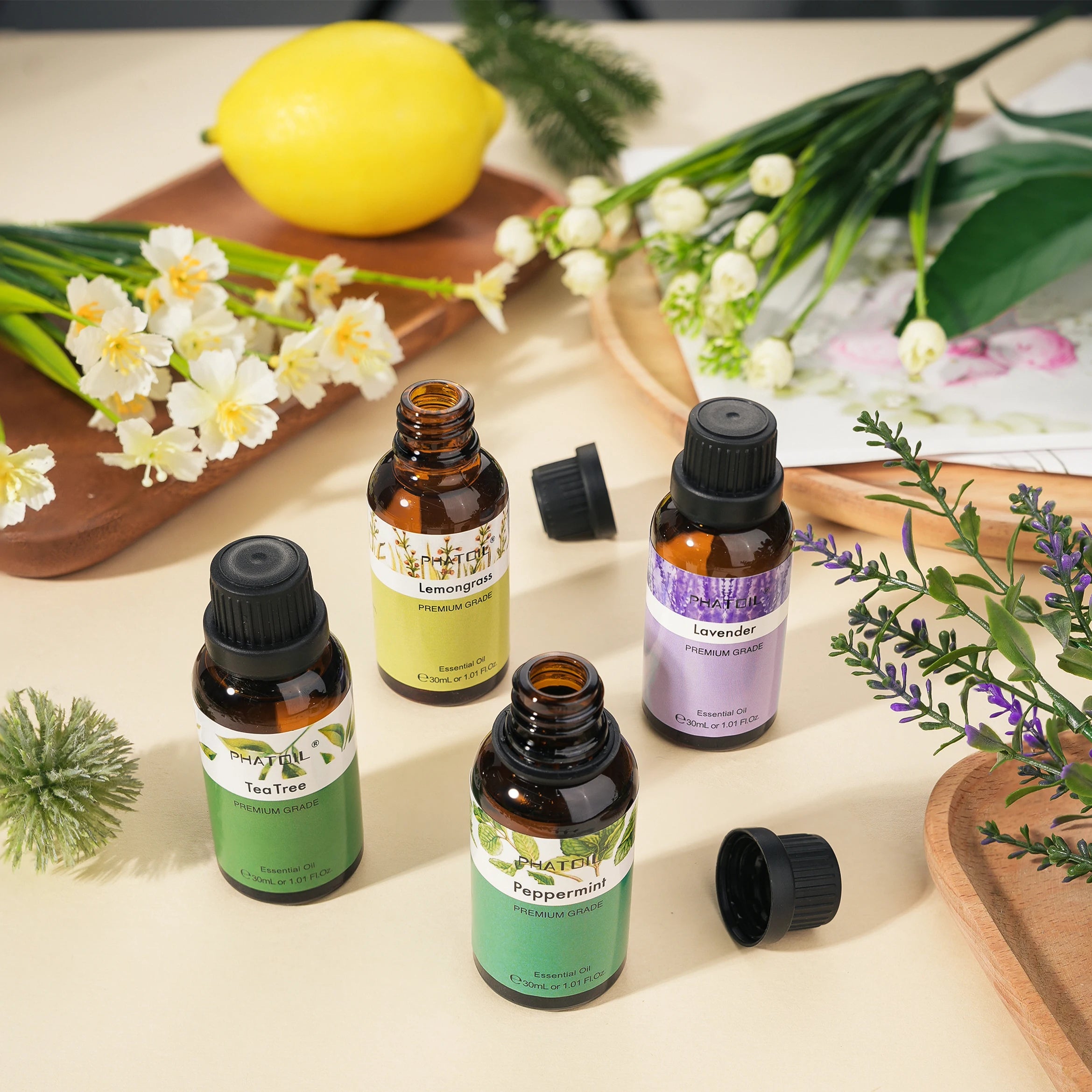 30ml Aromatherapy Essential Oil – Multi-Scents for Relaxation