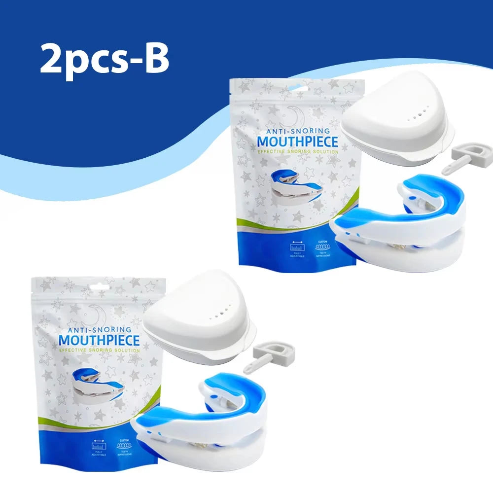 Silicone Anti-Snore Mouth Guard – Sleep & Apnea Aid