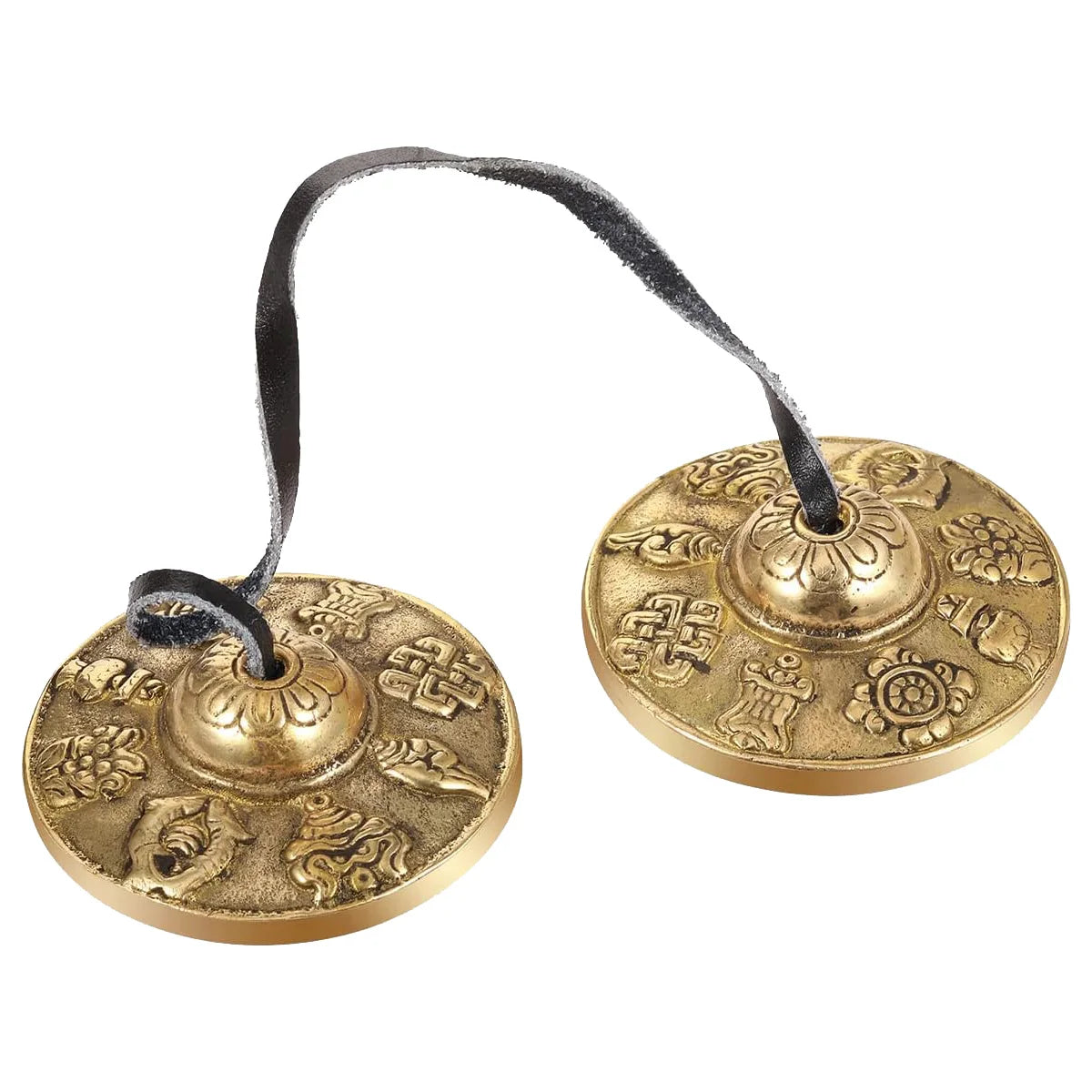 Tibetan Tingsha Cymbals – 2pcs Meditation Brass Chime