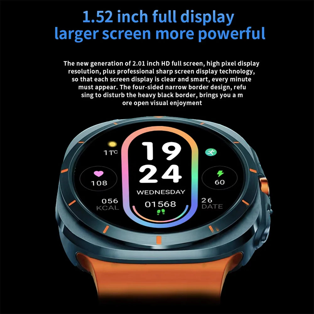 G.L Wear 2025 Smartwatch – 1.52" Bluetooth Talk & Fitness Tracker