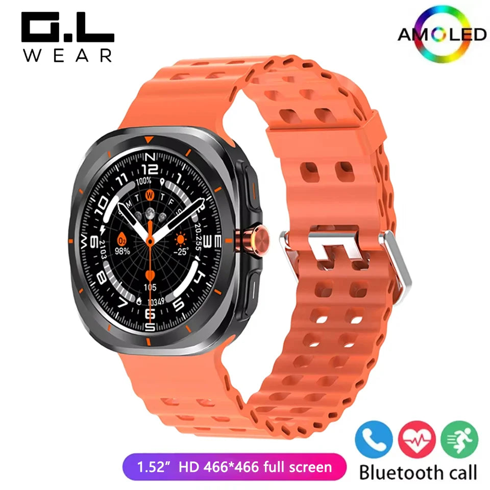 G.L Wear 2025 Smartwatch – 1.52" Bluetooth Talk & Fitness Tracker