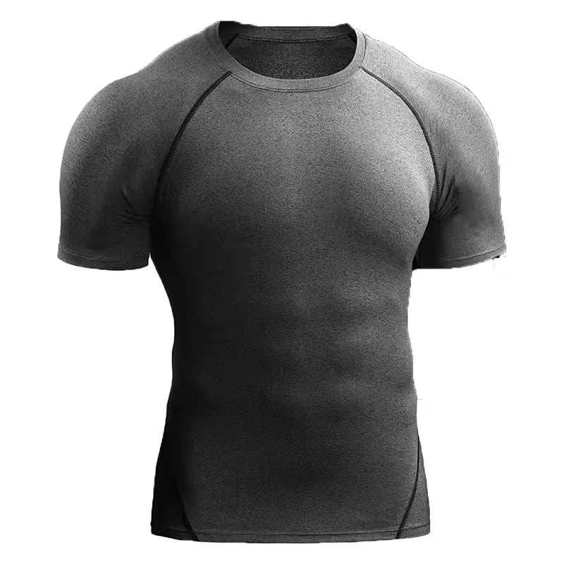 Men’s Quick-Dry Sports T-Shirt – Stretch Fit Running & Yoga Top