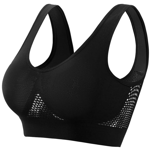 Women’s Shockproof Sports Bra – High-Support Yoga & Fitness Top