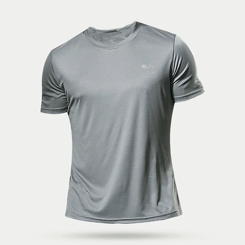 Men’s Quick-Dry Summer Gym T-Shirt – Running & Fitness Top